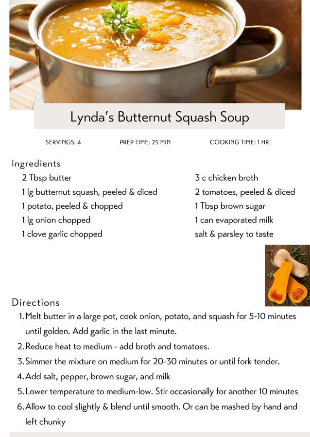 Lynda's Butternut Squash